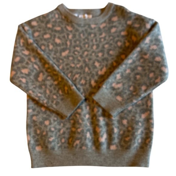 Mango Kids Gray and Pink Sweater - Picture 2 of 7